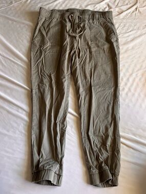 Buffalo David Bitton Olive Drawstring Jogger Pants